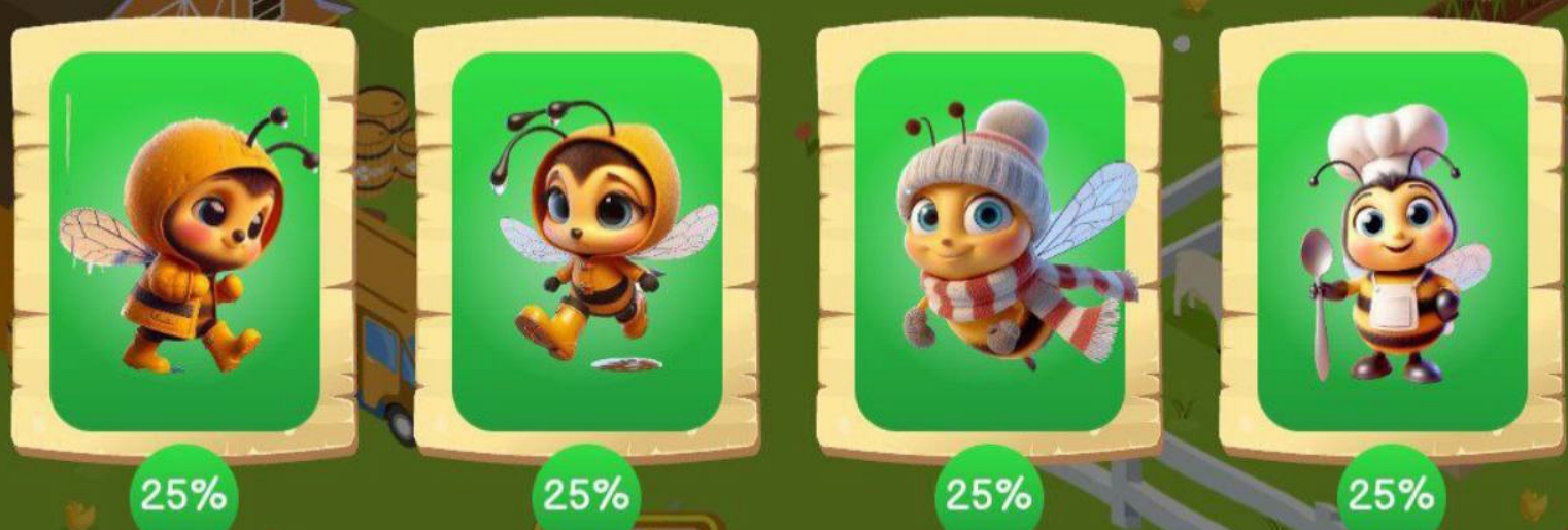 Bee Harvest комбо дня Bee Harvest комбо дня