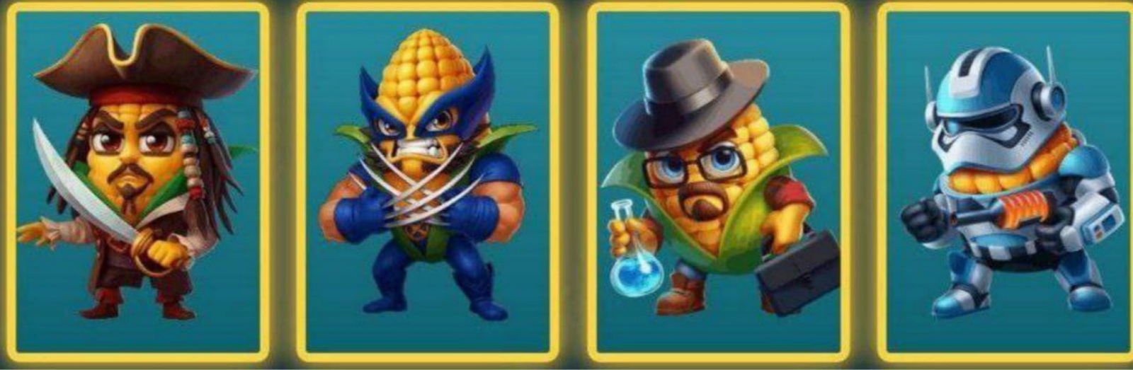Corn Battles комбо дня Corn Battles комбо дня