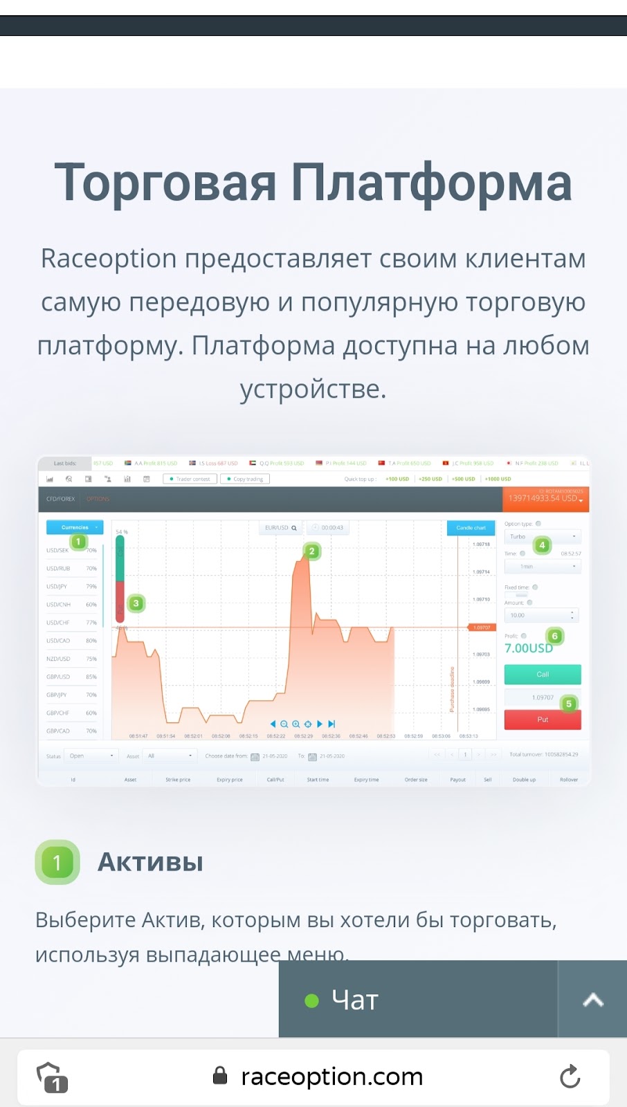 RaceOption развод RaceOption развод