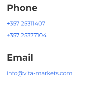 vita markets vita markets