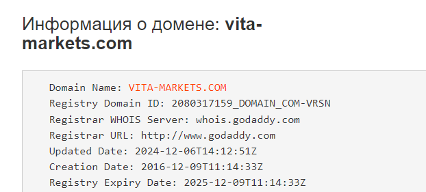 vita markets vita markets