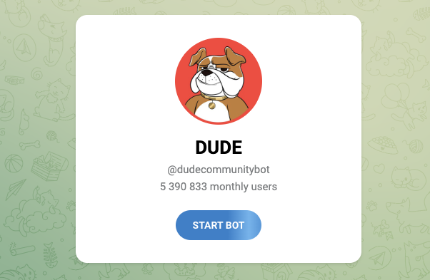 dudecommunitybot dudecommunitybot