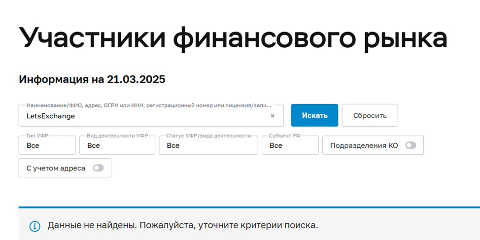 lets exchange lets exchange