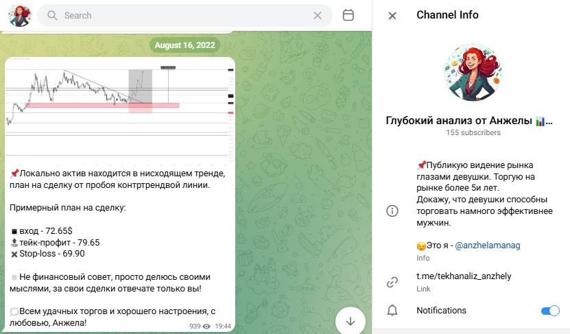 Глубокий анализ от Анжелы Глубокий анализ от Анжелы