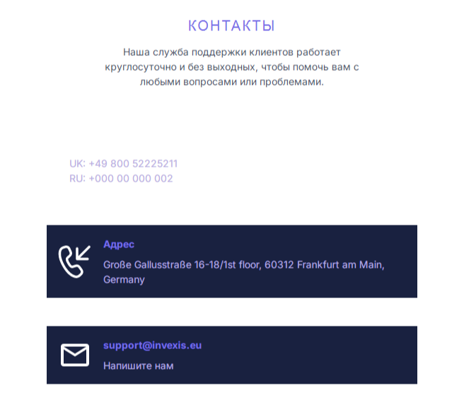invexis брокер invexis брокер