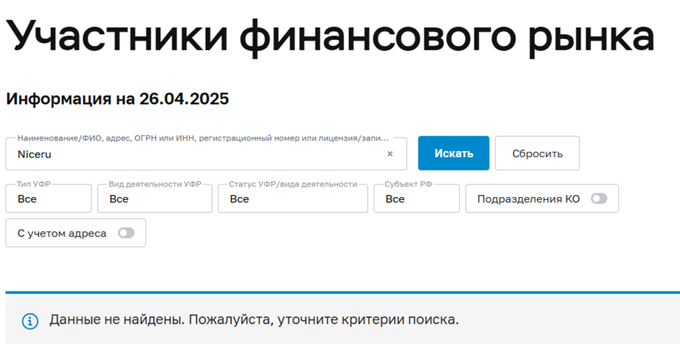 niceru com отзывы niceru com отзывы