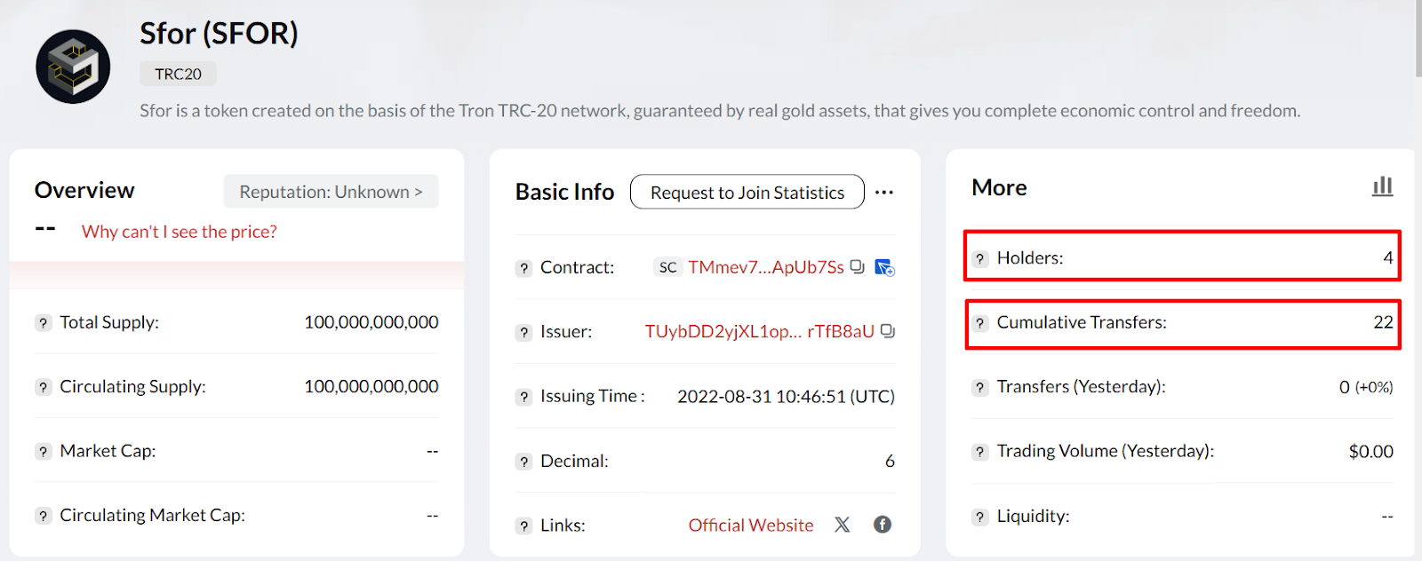 sfor токен sfor токен