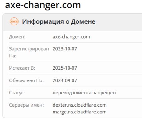 Axe Changer com отзывы Axe Changer com отзывы