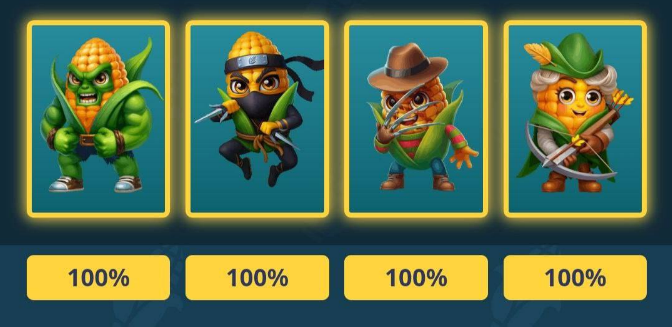 Corn Battles комбо дня Corn Battles комбо дня