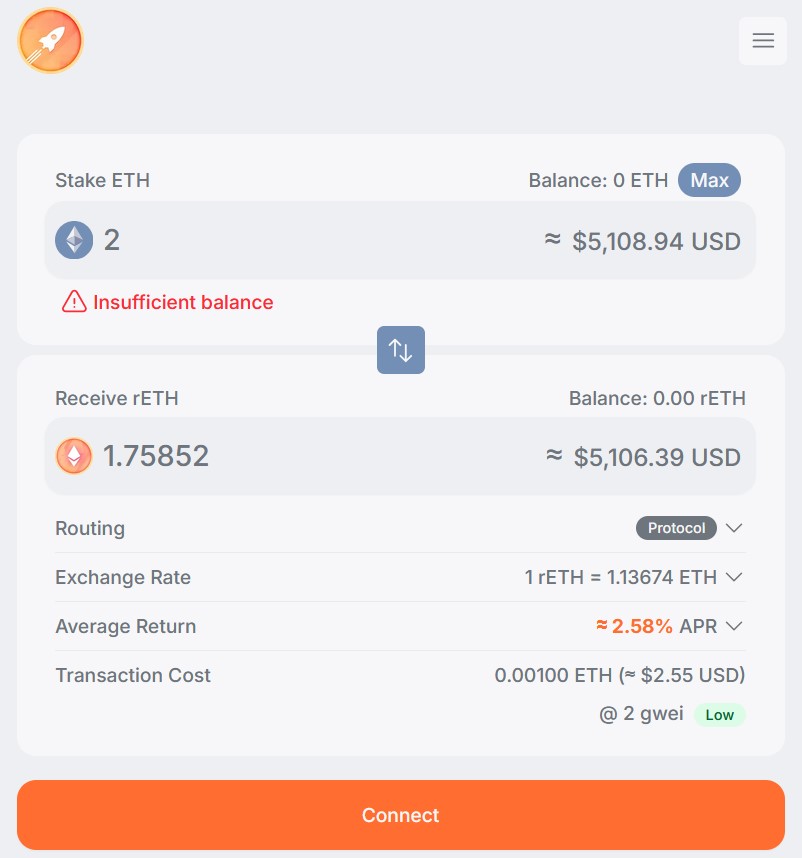 Rocket Pool ETH Rocket Pool ETH