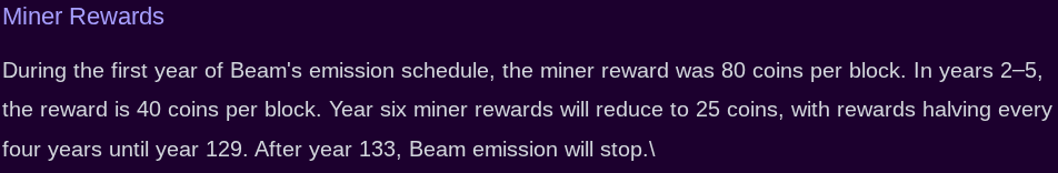 beam token beam token