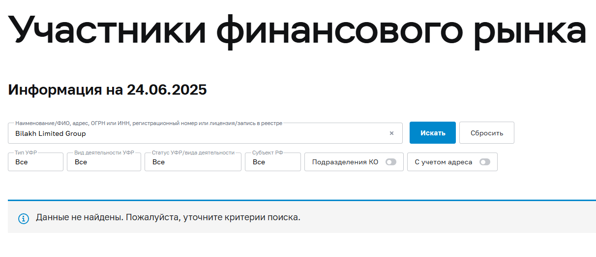 Bilakh Limited Group Bilakh Limited Group