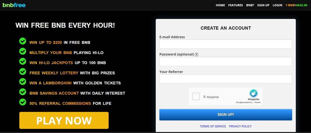 bnb free bnb free