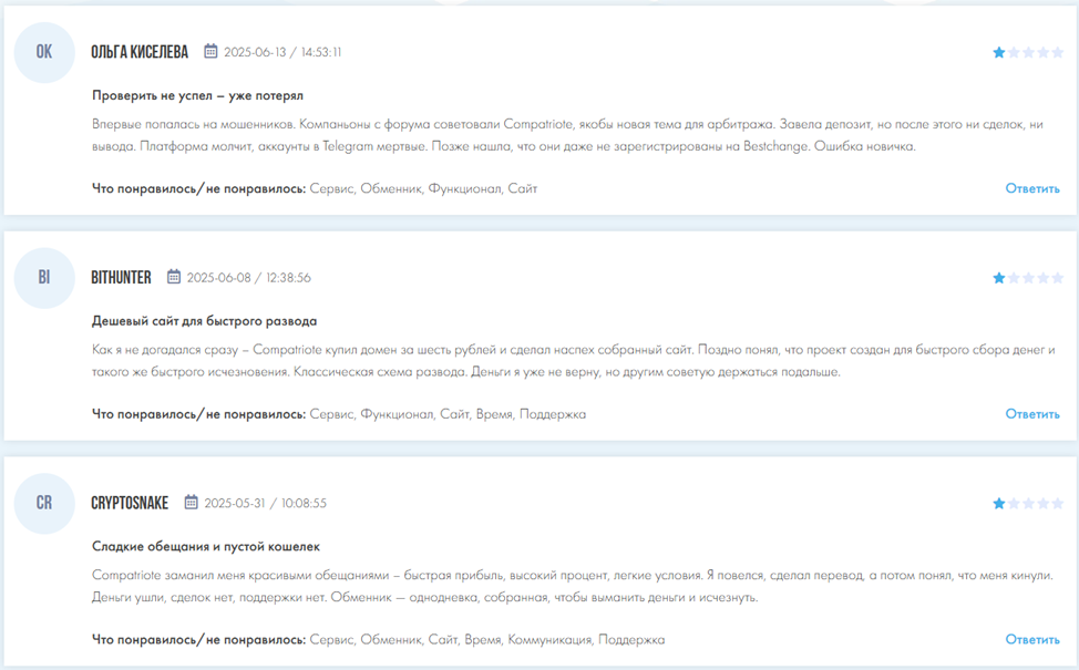 Compatriote Com отзывы Compatriote Com отзывы