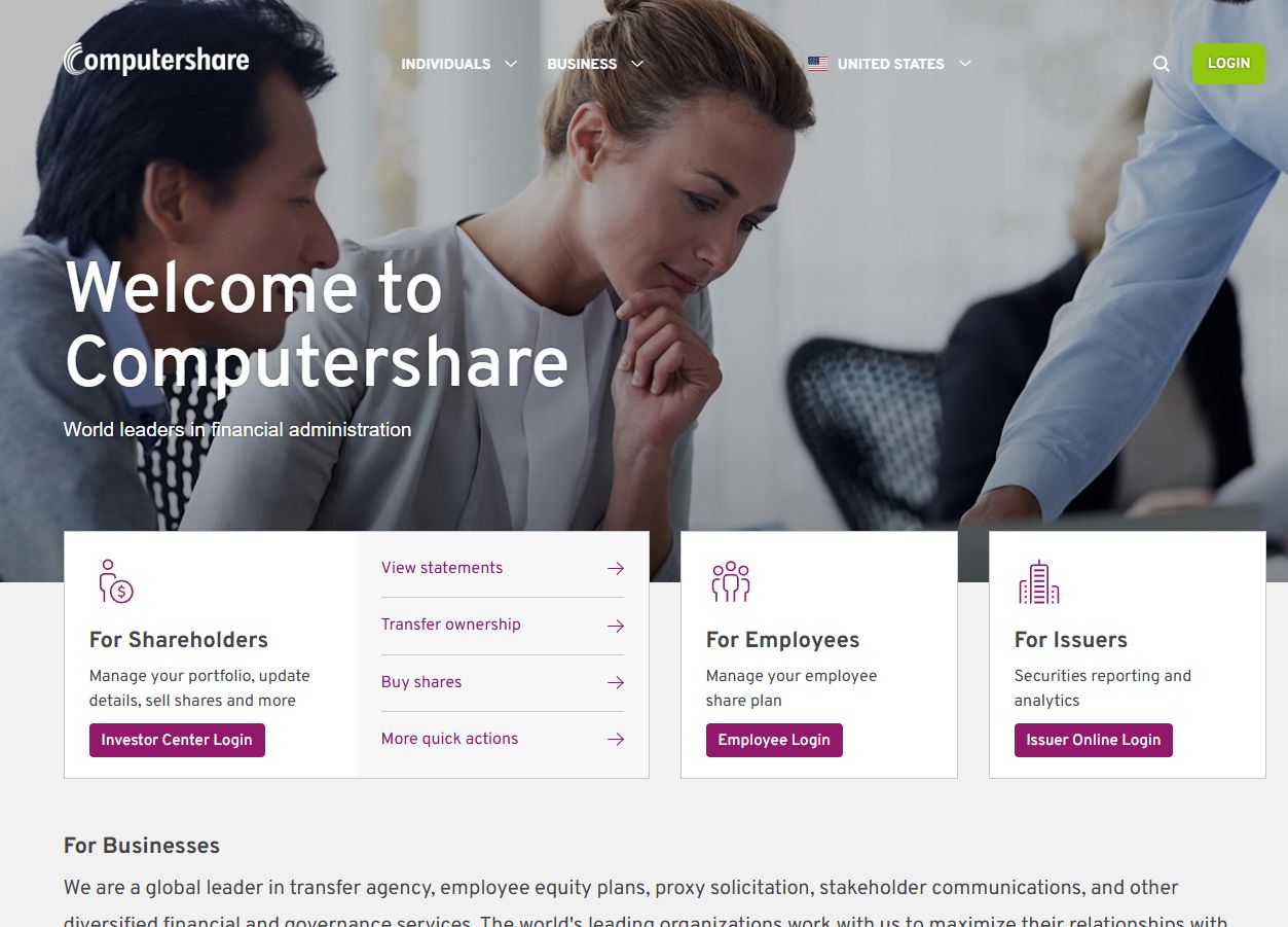 computershare com computershare com