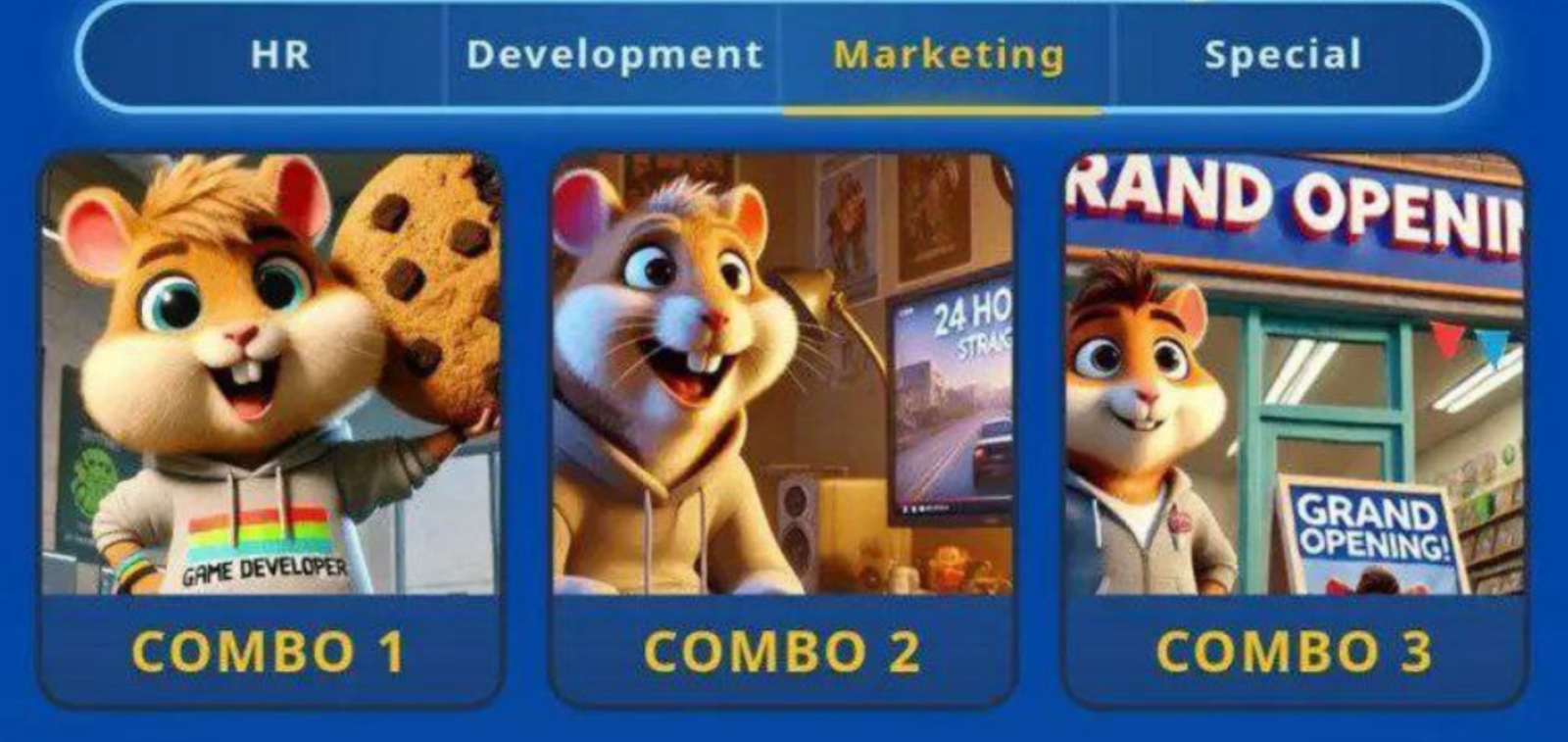 Hamster GameDev комбо дня Hamster GameDev комбо дня