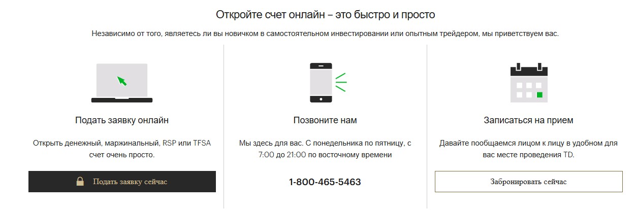 td investing td investing
