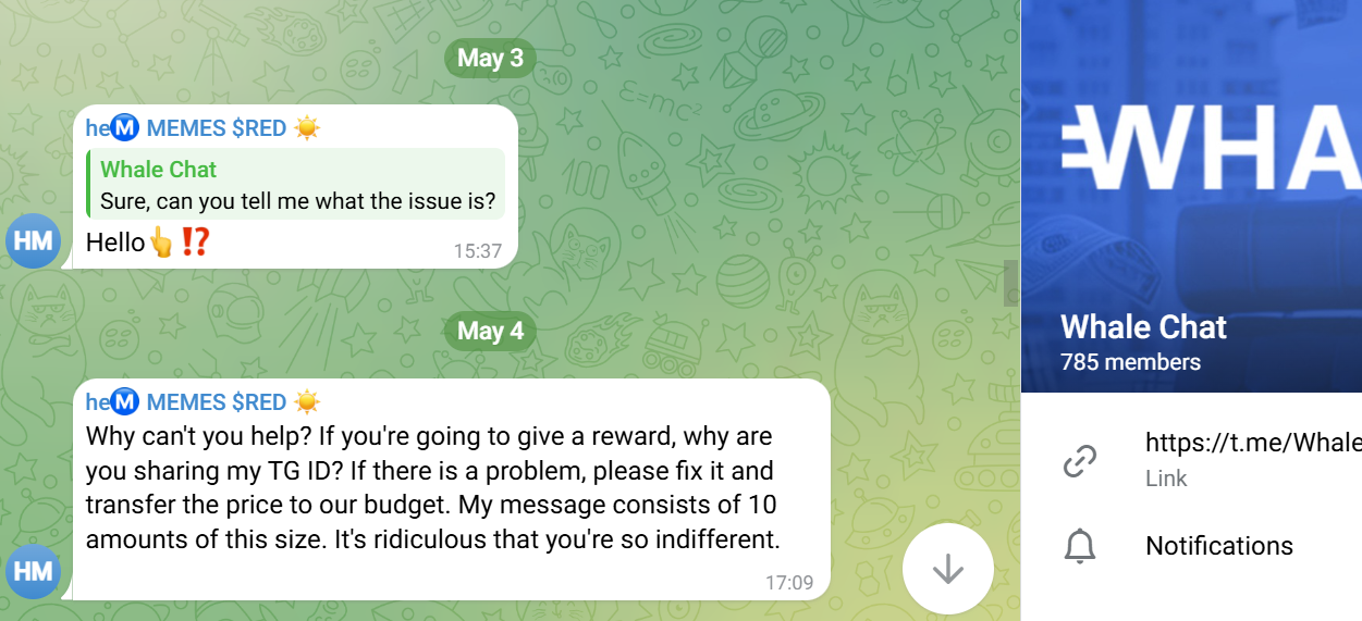 the whale app bot the whale app bot