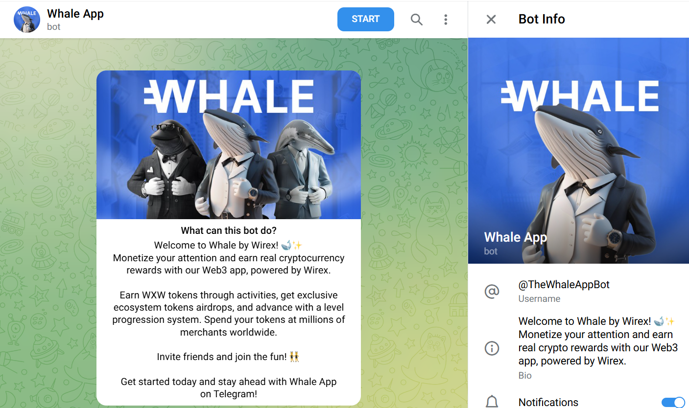 the whale app bot the whale app bot