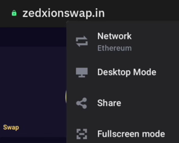 zedxion Swap zedxion Swap