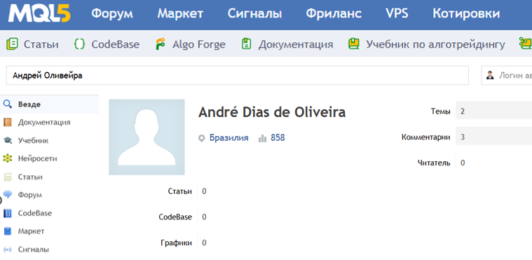 андрей оливейра андрей оливейра