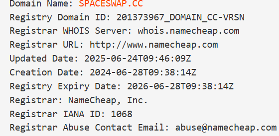 spaceswap spaceswap