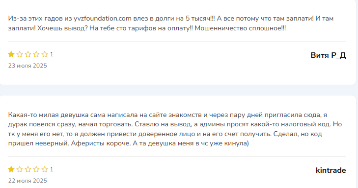 yvzfoundation обзор yvzfoundation обзор