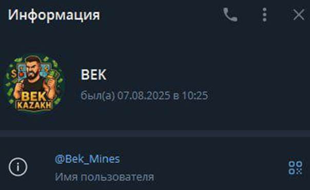 BEK KAZAKH bot BEK KAZAKH bot