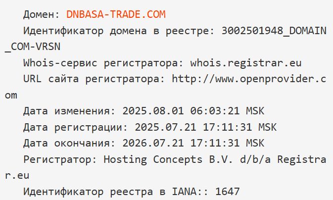 dnbasa trade com dnbasa trade com
