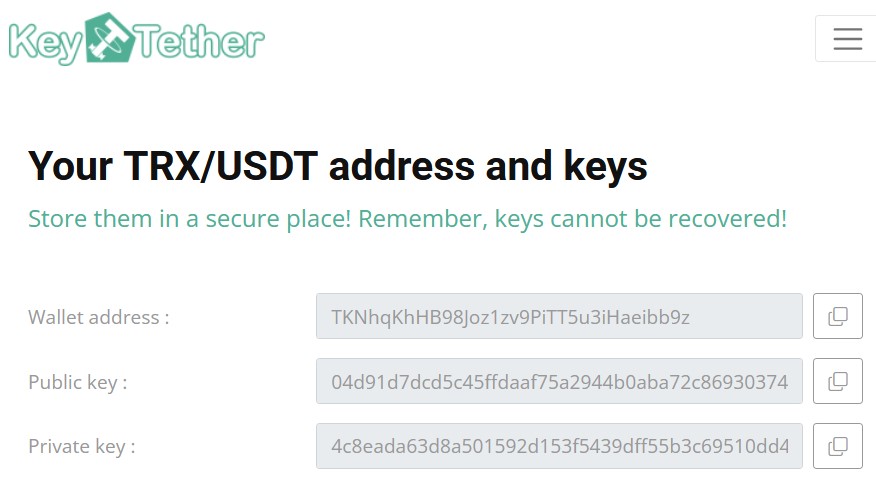 криптокарты от keytether криптокарты от keytether