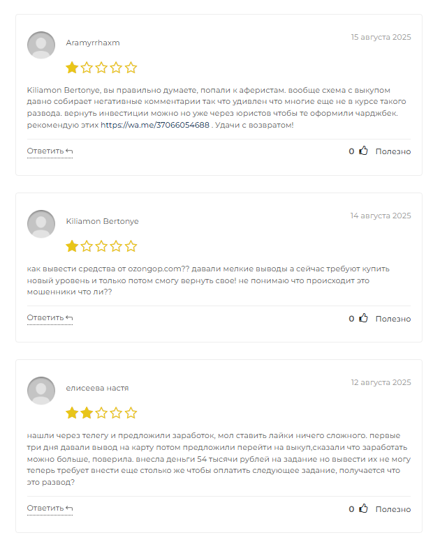 работа в интернете озонгоп отзывы работа в интернете озонгоп отзывы