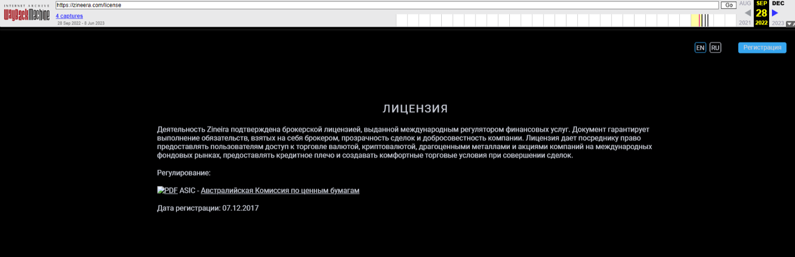 Zineera биржа Zineera биржа
