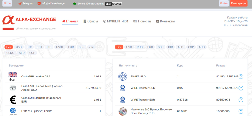 alfa exchange alfa exchange