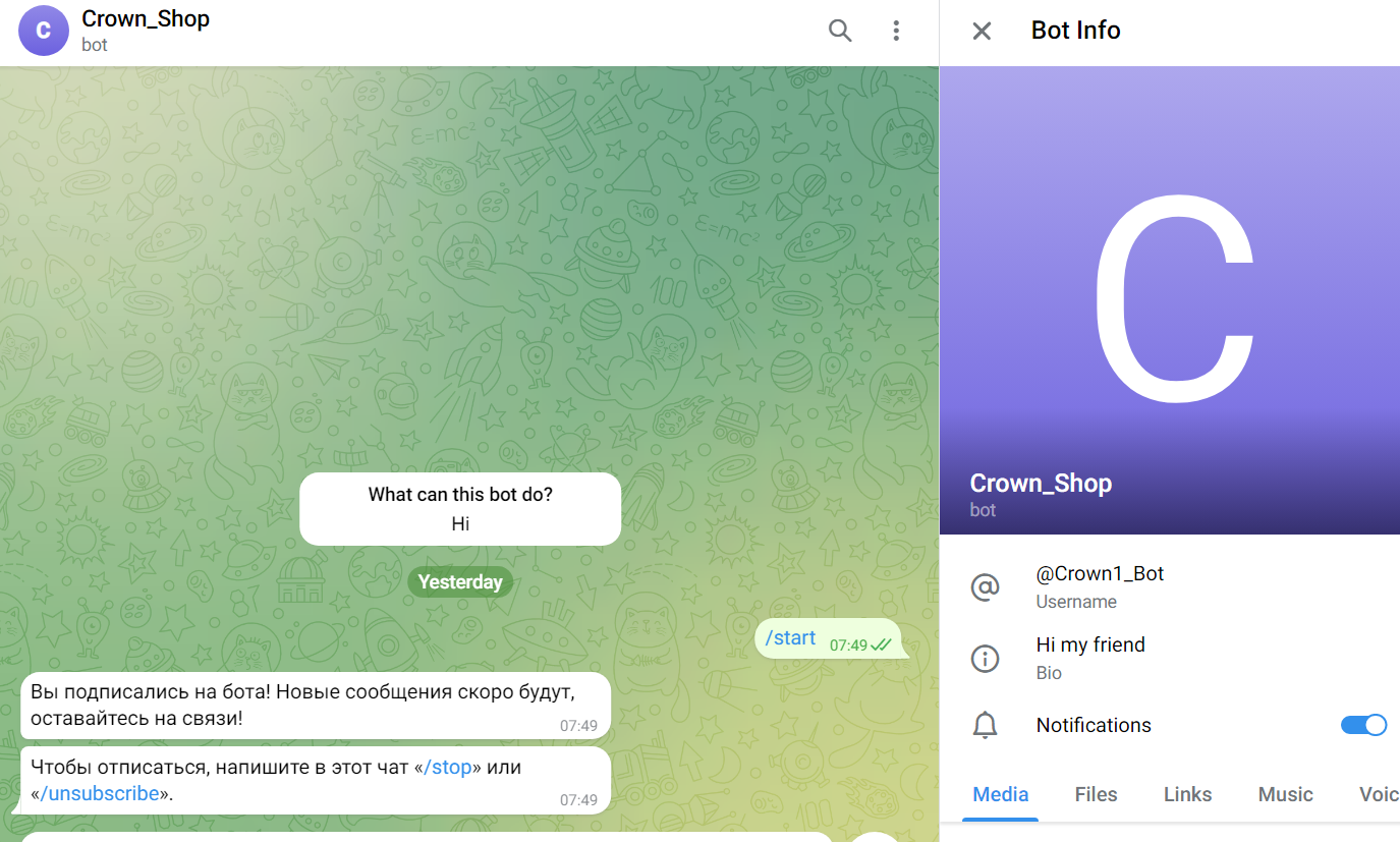 crown shop telegram crown shop telegram