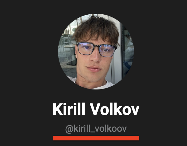 Kirill Volkov TRADE Kirill Volkov TRADE