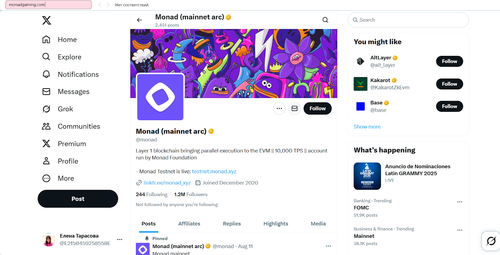 Monad Games Monad Games