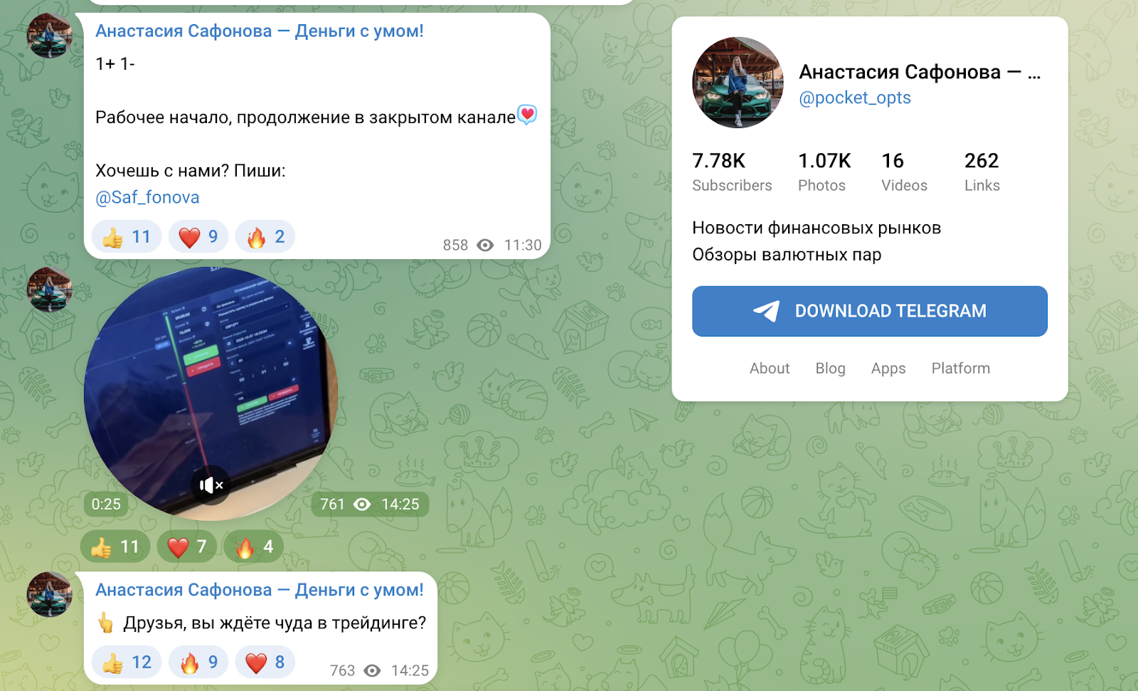 анастасия сафонова трейдер отзывы анастасия сафонова трейдер отзывы