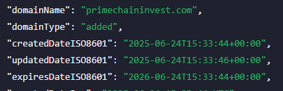 Primechaininvest Primechaininvest