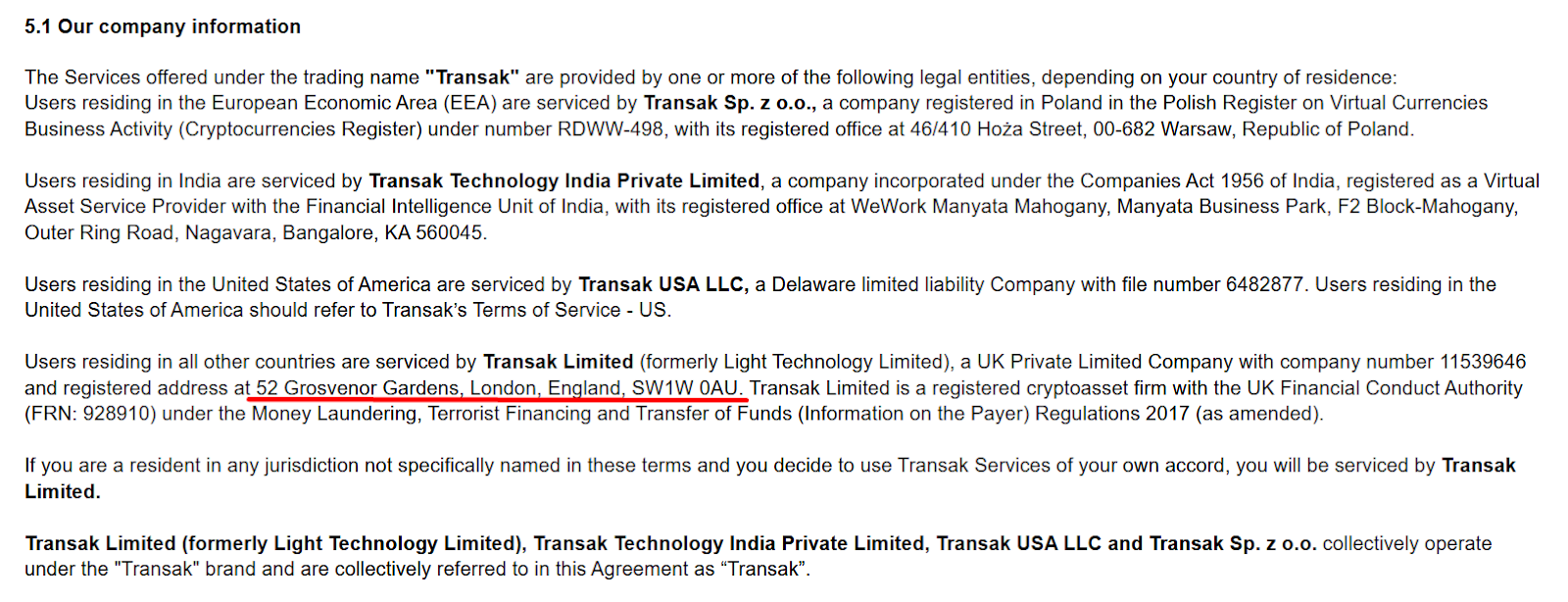 transak transak