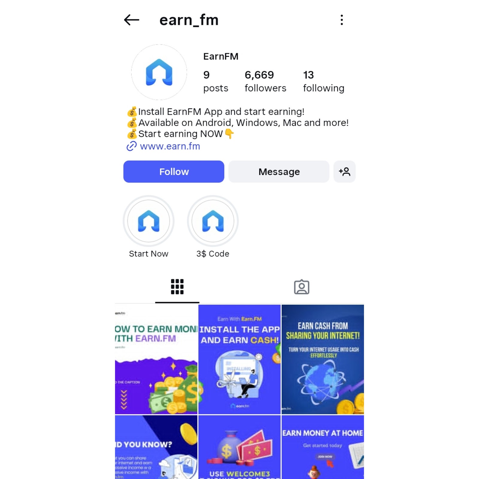 earnfm earnfm