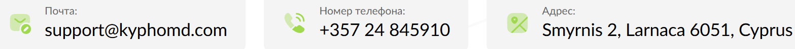 Kyphomd com скам Kyphomd com скам