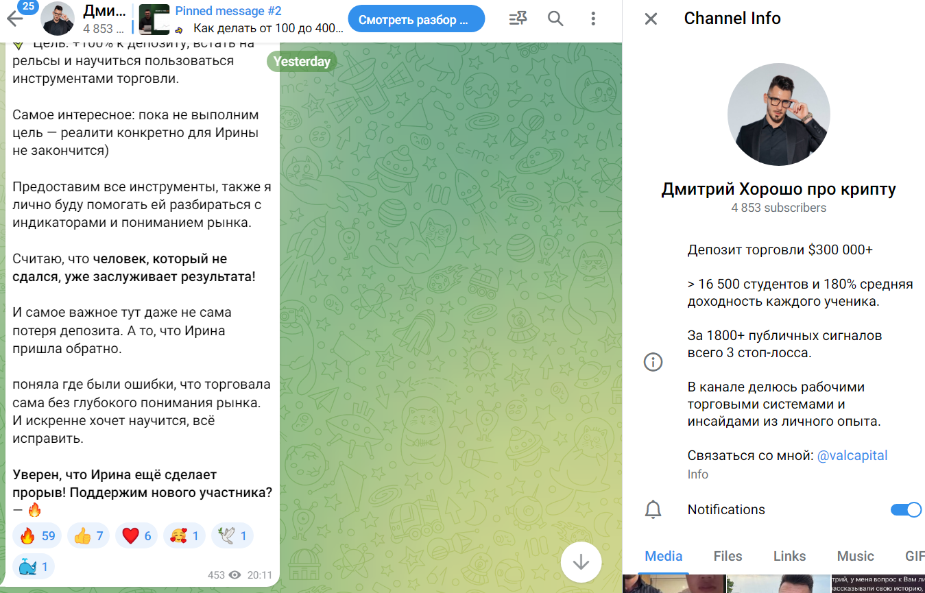 дмитрий хорошо про крипту дмитрий хорошо про крипту