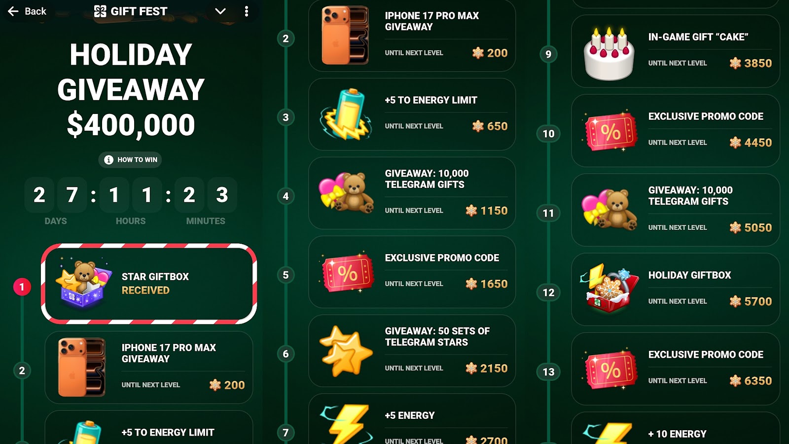 gift fest telegram gift fest telegram