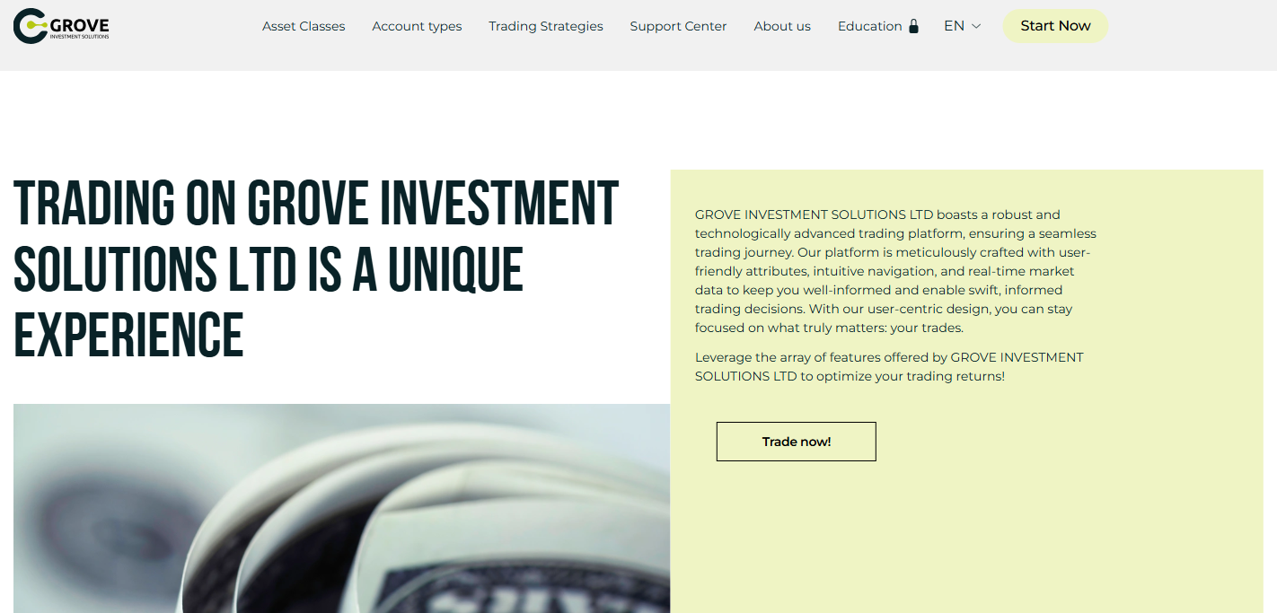 GROVE INVESTMENT SOLUTIONS GROVE INVESTMENT SOLUTIONS