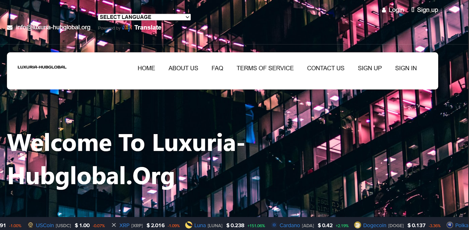 luxuria hubglobal luxuria hubglobal