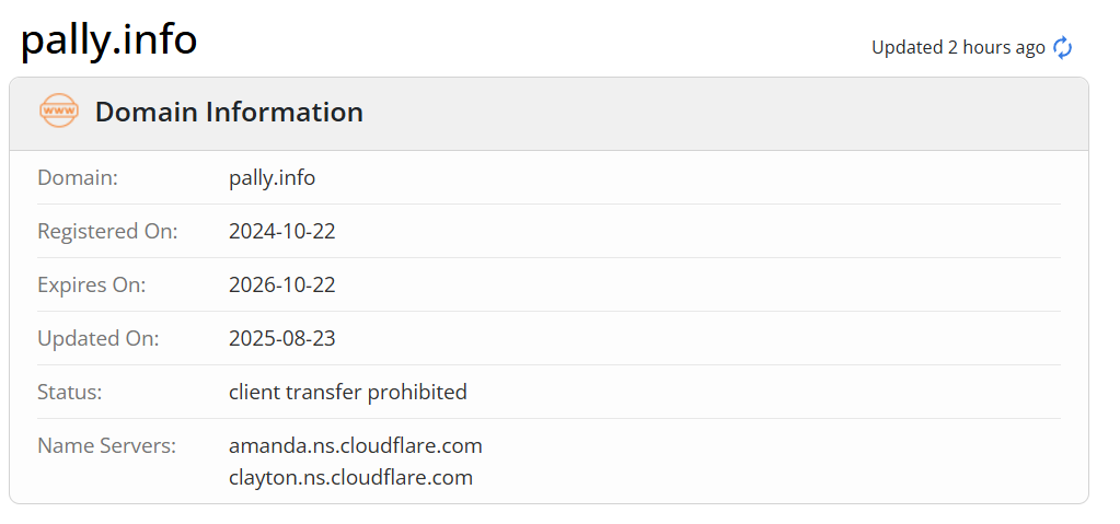 pally info не работает pally info не работает