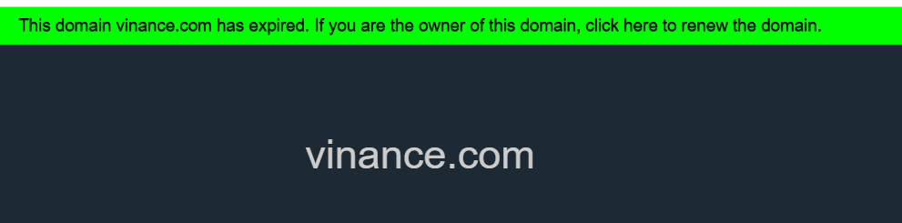 Vinance Vinance