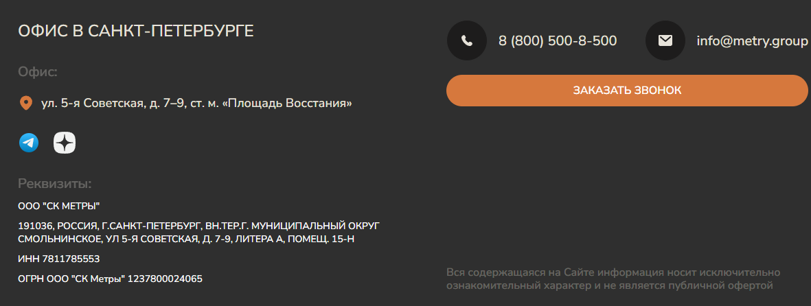 «Метры» отзывы инвесторов «Метры» отзывы инвесторов