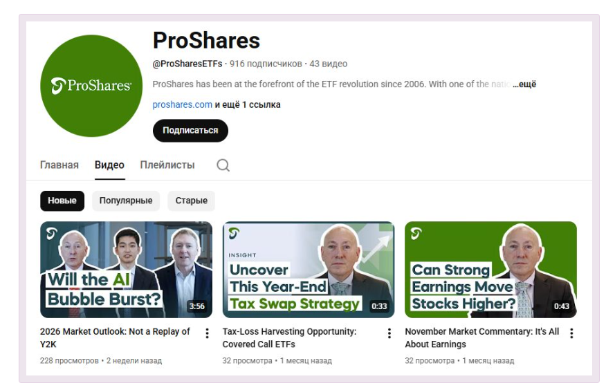 pro shares pro shares