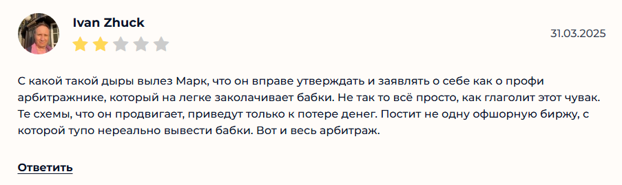 arbitragemark отзывы arbitragemark отзывы